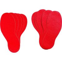 RED REMOVABLE ADHESIVE 11.88"X3.