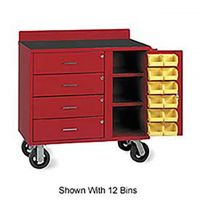 VARI-TUFF MOBILE UTILITY BIN CAB