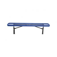 6&#039; STEEL BENCH, IN-GROUND MOUNT