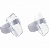 ARM BAND BADGE HOLDER,WHT,VERTIC