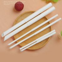  Paper Straw Disposable Biodegradable Telescopic Food Grade Retracted Telescopic Kraft Paper Straw for Yogurt
