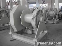 Hydraulic mooring winch