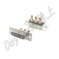 High Current D-SUB Connector Machine Pin VGA Interface Machine Pin DB 3W3 Solder Female