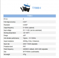 2-Axis / 3-Axis Wireless Inclination Sensors - Compact and Reliable Tilt Measurement