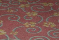 22,000 Sq Yards of Rose Colored Pattern Carpet