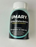 UMARY Hyaluronic Acid - Cido Hialurnico 30 Caplets 850 Mg