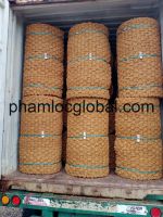 Coconut fiber products such as coir mat, coir net, coir blanket, coir log, .. for erosion control