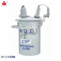 POLE MOUNTED SINGLE-PHASE TRANSFORMER