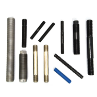Double End Thread Rod Stud Bolt Nuts of High Strength Alloy Steel with Full Thread Tap According to ASTM A193 B7