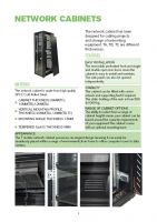 19 Inch Free Standing Network Cabinet Server Racks 42U 600*600*2000