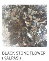 Dried black stone flower