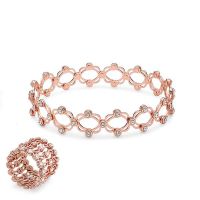 Rosegold Flexible Bracelet | Ring