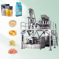 Granule Packing Machine for Nuts and Chocolate Automatic Stand up Zipper Pouch Filling Machine