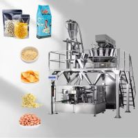 Food Packaging Machinery for Nuts and Granules Zipper Pouch Packing Machine