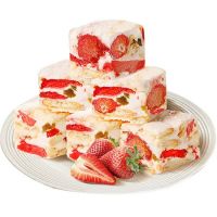 Wholesale Snowflake Crisp Fd Strawberry Mango Biscuit Nougat Cookies Candy Healthy Snack