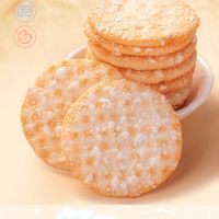 Wholesale Hot Sales Rice Crackers Non Fried Crispy Snow Cracker Rice Cake Rice Snacks Cookies Grain Snack