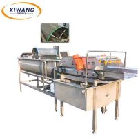 Professional Grade Vegetable Cleaning System Eddy Current Washing Equipment