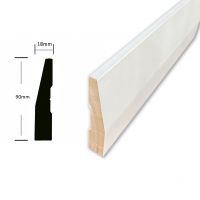 Good Price Finished Covering House Decoration Radiata Pine Doors Windows Casing Stripwood