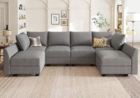 Simple and elegant modular sofa