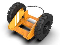 Excavator transport equipment crawler excavator transporter excavator dolly
