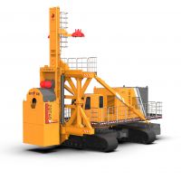 TRD Method Equipment for Cement Soil Re-mixing Deep Continuous Wall of Uniform Thickness