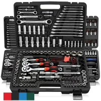 Tool Set 180 Pc Professional Tool Set in Tool Storage Case Household Full Ste 180 Pc Professional Tool Set in Tool Storage Case