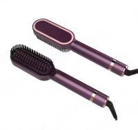 Ionic electric heating hair comb Straight hair care 2-in-1 hair dryer OEM in China