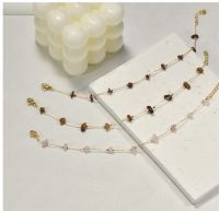 Precious stone necklace 