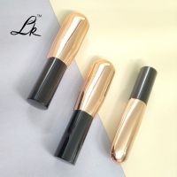 Cosmetics Luxury Aluminum Mascara Containers Tubes Gloss Finishing Lipstick Packaging Hot Stamping Surface Makeup Labeling