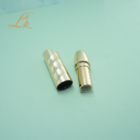 Luxury High Quality Round Pattern Metal Lipstick Lip Balm Container Empty Aluminum with Silk Screen Printing Mascara Cosmetics