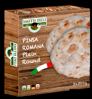 Smith Deli Pinsa Romana Base Plain Round 2X280 Gm