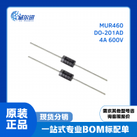 MUR460 packaged in DO-201AD tape, Fast Recovery/High-Efficiency Diode, 4A 600V