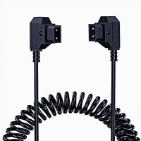 D-TAP Dual-ended Adapter Cable, Type B Anton V-Mount Camera Accessory Conversion Cable, 12V-24V High Current V-Mount 