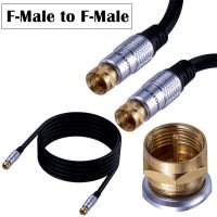 F-Type Male-Male Video Cable for Satellite Receiver, F-Type RF Cable, F-Type (Imperial) for Set-Top Box Antenna and Cable TV
