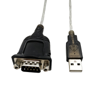 USB to RS232 Serial Port Cable, DB9-pin (Nine-pin) Industrial-grade Cable with FT232 Chip, DB9 PLC Plotter Communication Data Cable 