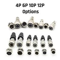 Push-Pull Self-Locking Connectors for Industrial Cameras, HRS 4P, 6P, 10P, 12P Aviation Plugs, HR10A-7P-6P, HR10A-10P-12P, Hirose HRS Connectors