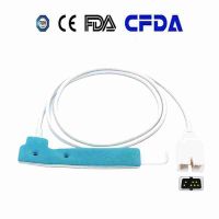 Disposable Sponge Blood Oxygen Probe for Heal Force Pulse Oximeter, Compatible with Mindray and Edan Monitors