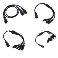 Figure-8 Male Splitter with Cable Clamp (1-to-2 Figure-8 Tail), C14 to 3Ãï¿½C13 Power Cord, 1-to-4/1-to-5 Extension Splitter