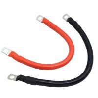 New Energy Battery Connection Cable, Automotive Battery Cable, 4AWG Pure Copper Battery Cable 60CM, Solar Connection Cable