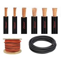 450/750V Copper Conductor 6mm 10mm 35mm Welding Lead Cable Battery Cable Rubber Insulation for Welding Machine