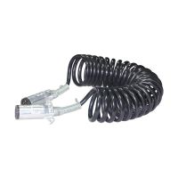 Custom Cable EURO PU 7 Way Trailer Spring Wiring Harness