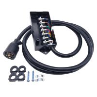 Custom Cable Assembly Supplier Production Waterproof 4pin Car Coil Trailer Wiring Harness