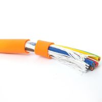 High-Flex 4-Core Orange Power Cable