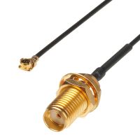 IPEXSMA-K to Feeder Line U.FL 15CM RF Cable, Transmitter Module Connector for FPV Drone's Image Transmission Antenna 