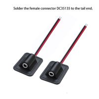 High-quality Sewn Female Socket Patch Cable, DC Power Cable for Connecting Exposed-ended Heating Sheets of Electric Heating Products to Heating Garments 