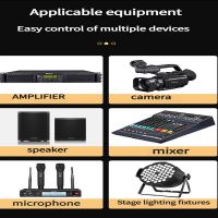 New 3.5mm AUX Audio DMX512 Signal Stage Lighting Cable - XLR Unbalanced Cannon Noise-Canceling Shielded Cable
