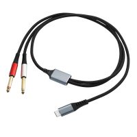 Type-c To Dual 6.35mm