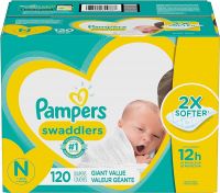 Pampers Swaddlers Diapers Enormous Pack - Size 4 - 120ct