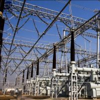 Transmission Supporting Substation Steel Structure with Hot DIP Galvanized