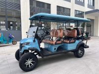 4+2 Seats Electric Golf Carts Cheap Prices Buggy Car for Sale Chinese Street Legal Golf Cars 6 Seat 4+2 Seater 